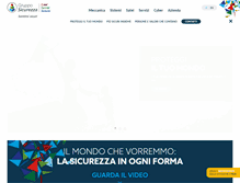 Tablet Screenshot of grupposicurezza.ch